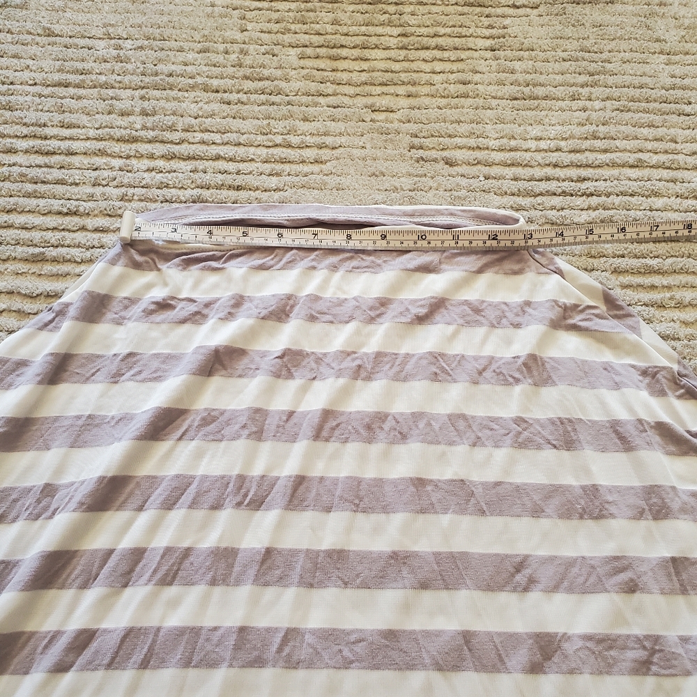 5/$20 Gray and White Chevron Car Seat/Nursing Cover - Picture 9 of 13